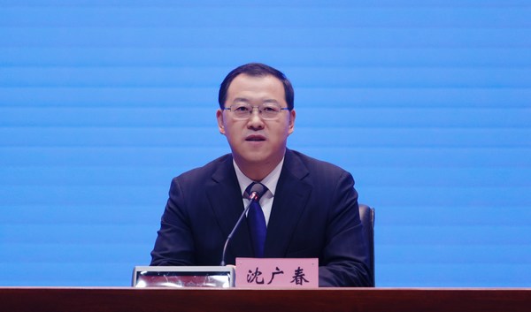 黑龍江省文化和旅游廳副廳長沈廣春。張澍攝