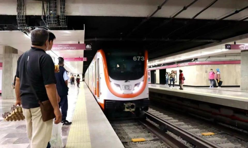 ?墨西哥城地鐵1號(hào)線。中國(guó)中車供圖。